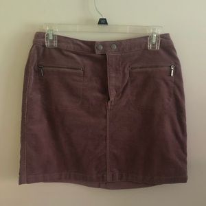 Mossimo Lilac Corduroy Skirt